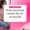 Dolor menstrual: cuándo deja de ser normal | Dra. Rosa Mora